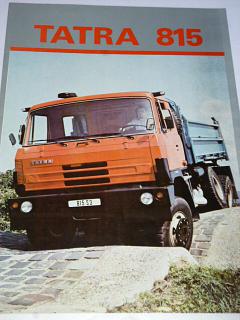 Tatra 815 S3 26 208 6x6.2 - prospekt - 1988