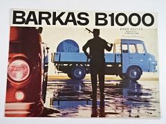 Barkas B 1000 - valník - 1967 - prospekt