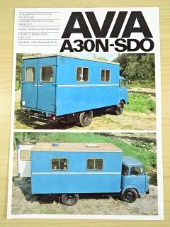Avia A 30 N - SDO - pojízdná opravárenská dílna - Motokov - prospekt