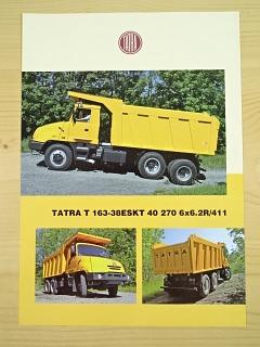 Tatra T 163-38ESKT 40 270 6x6.2R/411 - jednostranný sklápěč - prospekt