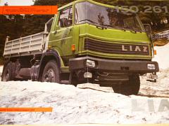 Liaz 150.261 sklápěč 4 x 2 - 1986 - prospekt