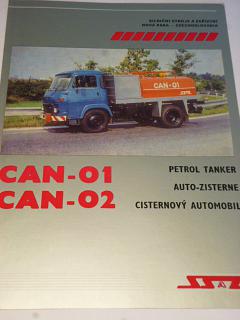 Avia - CAN-01, CAN-02 - cisternový automobil - prospekt