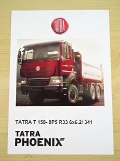 Tatra Phoenix T 158 - 8P5 R33 6x6.2/341 - prospekt - Parma servis České Budějovice