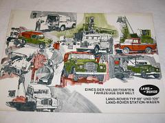 Land - Rover typ 88 und 109, Land Rover Station-Wagen - prospekt