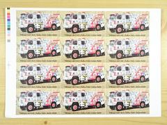 Tatra 815 - vítězná T 815 4 x 4 v Rallye Paříž - Dakar - Paříž - vizitka - reklama?