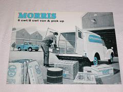 Morris 6 cwt/8 cwt van a pick up - 1968 - prospekt