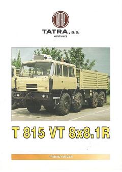 Tatra 815 VT 8x8.1 R - prospekt