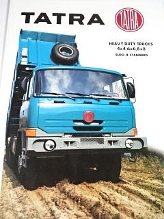 Tatra Heavy Duty Trucks 4x4, 6x6, 8x8 Euro II Standard - prospekt