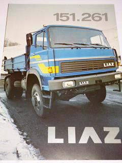 Liaz 151.261 sklápěč 4 x 4 - 1988 - prospekt