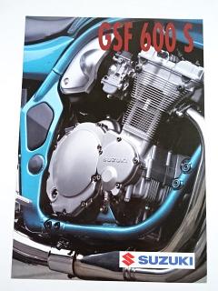Suzuki GSF 600 S - prospekt - 1995