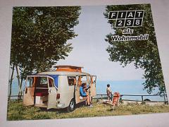 Fiat 238 als Wohnmobil - prospekt