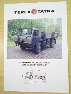 Tatra T815-7BOR42 14 202 4x4.1 - 4 x 4 Medium Tactical Truck - prospekt - TEREX TATRA