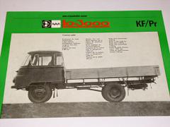 Robur LO 3000 KF/Pr Camion-plat - valník - prospekt - 1980