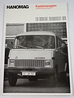 Hanomag - Kastenwagen - prospekt - 1968