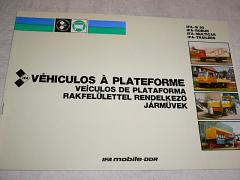 IFA W 50, Robur, Multicar, trailers - 1984 - prospekt