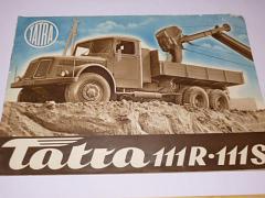 Tatra 111 R - 111 S - prospekt - Motokov