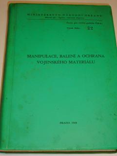 Manipulace, balení a ochrana vojenského materiálu - 1968