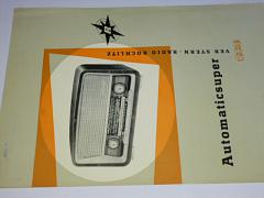 Automaticsuper - Automatic Superhet - 1960 - prospekt