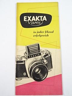 Ihagee - Exakta Varex in jeder Hand erfolgreich - prospekt - 1960