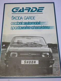 Škoda Garde - prospekt