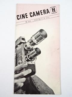 Paillard Bolex - Cine Camera - prospekt