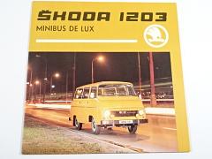 Škoda 1203 minibus de lux - ROL, VAN - prospekt