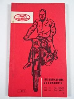 JAWA 250/559/04, 350/360/00 - 1974 - instructions de conduite