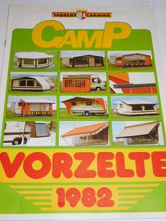 Tabbert Caravan - Camp - Vorzelte - 1982 - prospekt