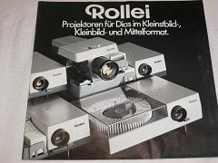 Rollei - Projektoren für Dias im Kleinstbild... prospekt
