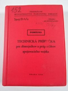 Technická príručka pre dostojníkov a práporčíkov spojovacieho vojska - 1988 - Spoj-51-1/s