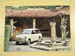 Autobianchi Bianchina panoramica - pohlednice - 49 Salone Internazionale dell' Automobile Torino - 1967