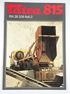 Tatra 815 RN 26 208 6 x 6.2 - ramenový nakladač - prospekt
