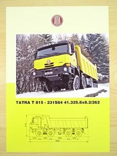 Tatra T 815 - 231S84 41.325.8x8.2/262 - prospekt