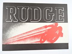 Rudge - prospekt - REPRINT