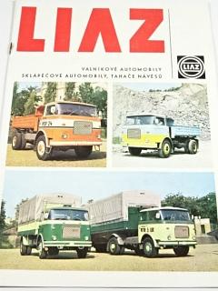 LIAZ - Škoda 706 - valníkové automobily, sklápěčové automobily, tahače návěsů - prospekt - Motokov