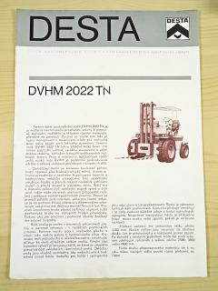 Desta DVHM 2022 TN, DVHM 2522 N, DVHM 3222 T - prospekt