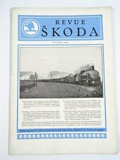 Revue Škoda 11/1930 - tlaková brzda Božič pro průběžné brzdění vlaků