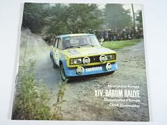 Mistrovství Evropy XIV. Barum Rallye - 29. - 30. 6. 1984 -  Gottwaldov - program