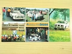 Rallye Škoda - pohlednice - Škoda 130 RS