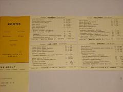 Rootes - Humber, Singer, Sumbeam, Hillman - Preisliste 1961