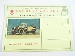 Škoda - Škodovy závody v Plzni - osobní automobily - Laurin a Klement - Škoda - Hispano - Suiza - 1927 - prospekt - REPRINT!!!