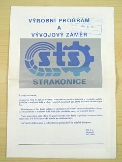 STS Strakonice - výrobní program a vývojový záměr - sběrací krmný návěs, krmný návěs, sběrací návěs...