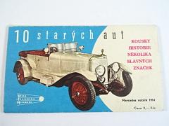 VTM - 10 starých aut - obrázky s popisem
