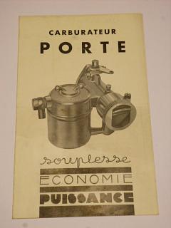 Carburateur Porte - prospekt