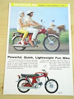 Honda 90 - Model S-90 Sports Type II - prospekt