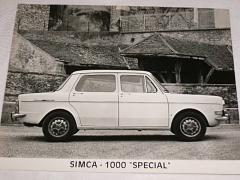 Simca 1000 special - fotografie