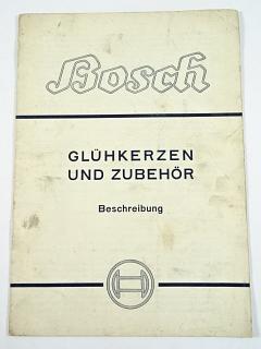 Bosch - Glühkerzen und Zubehör - Beschreibung - 1936