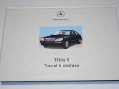 Mercedes - Benz - Třída S - návod k obsluze - 2000