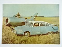 Tatra 603 + Mig 15 - desky na prospekty