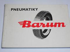 Pneumatiky Barum - katalog - velo - moto-  auto - 1970